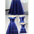 A-Line Short Sleeve Floor-Length Plus Size Evening Dress Women